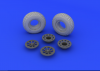 Eduard 632015 P-51 wheels 1/32 (Tamiya)